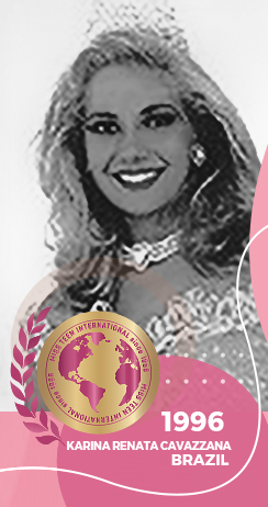 Karina Renata Cavazzana Miss Teen International 1996