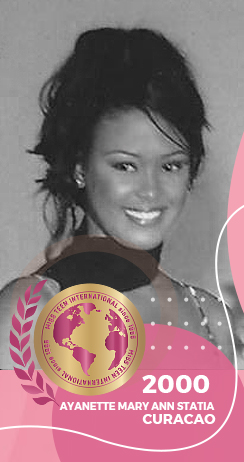 Ayanette Statia Miss Teen International 2000