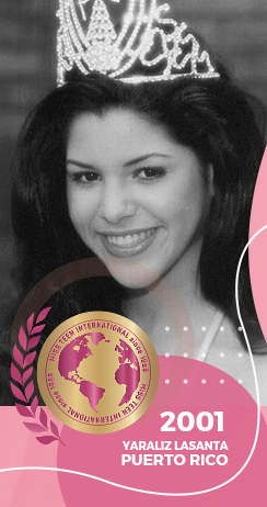 Yara Liz Lasanta Santiago Miss Teen International 2001