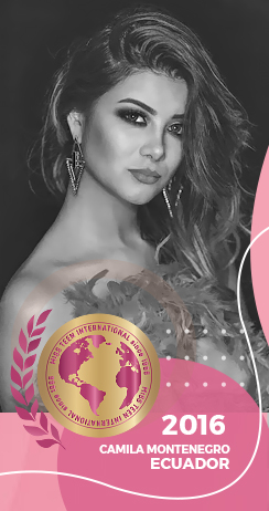 Camila Montenegro Miss Teen International 2016